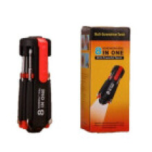 Screwdriver Kit Magnetic 8 In 1 With Carbon Steel Blades Crafts Maintenance Car