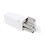(White) Stainless Reusable Steel Foldable Drinking Straw Box Set Environment Friendly 1