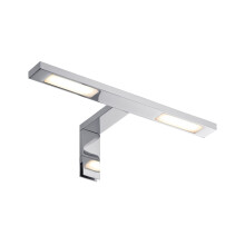 Paulmann 99385 Galeria mirror and cabinet luminaire LED wall lamp Double Hook spotlight 2x32W bathroom chrome cabinet lighting inkcl. lamp