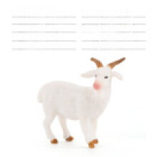 (Goat)Bauernhof und Ranch Kleintier Modell Huhn Gans Schreibtisch Sand Tischdeko