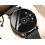 Mens 3ATM ORUSS Designer Black "Dusky"Technical/Computation Rotating Disc Watch 1