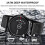 Mens 3ATM ORUSS Designer Black "Dusky"Technical/Computation Rotating Disc Watch 4
