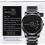 Mens 3ATM ORUSS Designer Black "Dusky"Technical/Computation Rotating Disc Watch 5