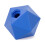 Oypla Coco Equestrian Blue Refillable Hexagonal Horse Treat Ball Stable Paddock Toy 1