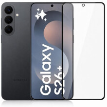 TECHTA Verre Trempé pour Samsung Galaxy S26 Plus 5G, Protection Écran 3D Pleine Couverture 9H HD Anti-Rayures