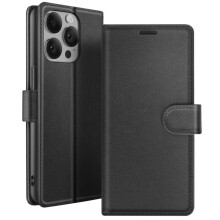 Zanaé Hoesje geschikt voor iPhone 14 Pro - Wallet Case & Magneetsluiting