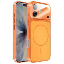 Avizar MagSafe Hoes voor iPhone 17 Hard met Glas Camerabescherming