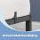 Single Metal Bed Frame - Metal - Black - Includes Bedside Shelves 4