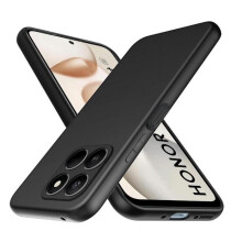 Coque pour Honor 400 Smart 5G / Honor X7d - housse etui silicone gel fine + film ecran - NOIR