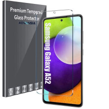 Protection d'écran - Advansia - Samsung Galaxy A52 - Verre trempé 9H - Résistant aux rayures - Notice incluse