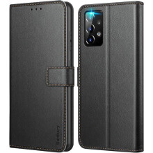 Étui portefeuille - 1GOLD - Samsung Galaxy A52 / A52s 5G - Simili cuir PU - Porte-cartes & support - Fermeture magnétique