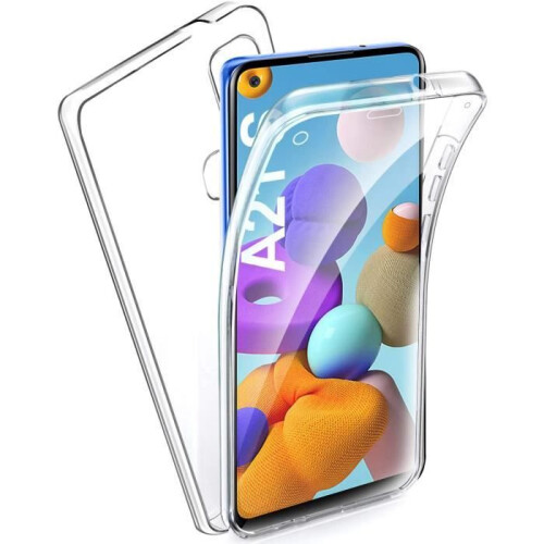 Coque - JIGGING PLANET - Galaxy A21S - TPU - Transparent - Protection Complète
