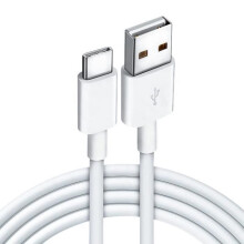 HIGHCOOL Câble USB-C 2A 0,914 m - Charge rapide pour Samsung, Huawei, Sony, Xiaomi, LG - Blanc