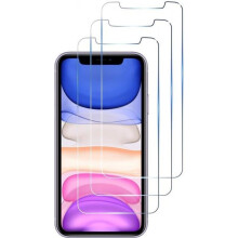 Film Protecteur - Verre Trempé - iPhone 11 - Lot de 3 - Protection Écran 9H - Ultra Transparent