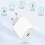 Chargeur - ZSONIX - 20W (PD 18W) - USB-C - Câble 1 m - Charge rapide iPhone 3