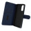 Housse pour Oppo A17 - AVIZAR - Portefeuille et Support Vidéo - Bleu 1