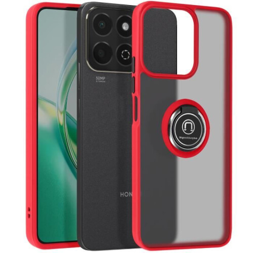 Coque - AVIZAR - Honor 200 Smart - Métallique - Antichoc - Rouge