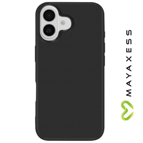 Coque - MAYAXESS - iPhone 16 Plus - Silicone Souple - Protection Anti-rayures - Élégante