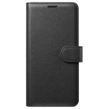 Étui Folio pour Galaxy S26 Ultra avec Fonction Support et Languette Magnétique Zanaé Noir