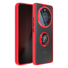 Avizar Hoes voor Honor Magic 8 Lite Dual-materiaal Bescherming met Magnetische Ring