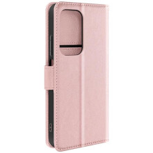 Étui pour Honor 200 Lite - AVIZAR - Chesterfield - Portefeuille et Support Vidéo - Rose
