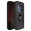 Coque pour Honor Magic 8 Lite Protection Bi-matière avec Bague Magnétique Noir 1