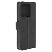 Étui pour Xiaomi Redmi Note 13 5G - AVIZAR - Chesterfield - Portefeuille et Support Vidéo - Noir