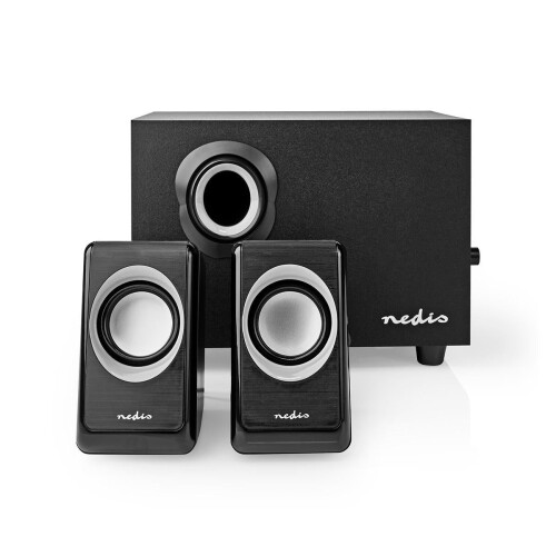 PC-luidsprekers | 2.1 | 33 W| 3,5 mm mannelijk | USB-voeding | Volumeregeling 1