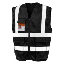 (3XL, Black) SAFE-GUARD By Result Unisex Adult Security Vest