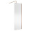 Balterley Balterley Wetroom Screen with Support Bar, 760mm, Brushed Bronze 1