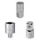 (1/4 to 3/8 M Adapter)Universal Steel Socket Adapter With Chrome Finish For Power Tools Use Workshop 14