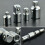 (1/4 to 3/8 M Adapter)Universal Steel Socket Adapter With Chrome Finish For Power Tools Use Workshop 6