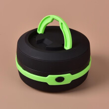 (Green)Tragbare Camping Laterne LED Wandern Nachtlicht Lampe zusammenklappbare Taschenlampe