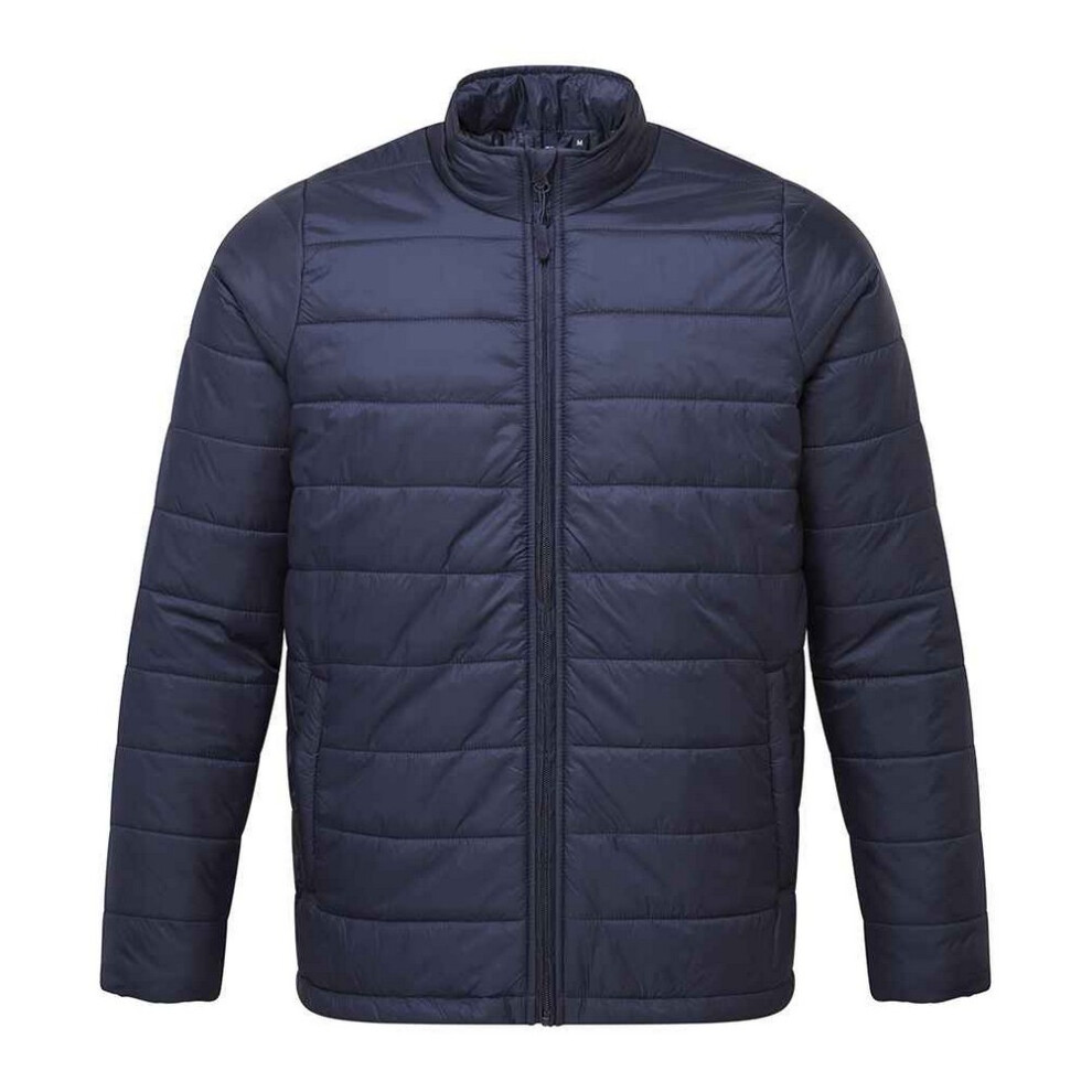 Premier (Xl, Navy) Mens Recyclight Padded Jacket