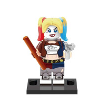 Personagem de filme tema Esquadrão Suicida Harley Quinn bloco de construção brinquedos presente menina