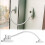 (White,Thicken)Window Door Restrictor Security Cable Key Lock Child Baby Thickened Safety 3
