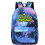 (StarBlue,1)My Sing Monsters Backpack Load Reduction Waterproof Large Capacity School Bag 1