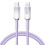 Sign Dynamic Series USB-C - Lightning -kaapeli 2.4A, 1M - Violetti 1