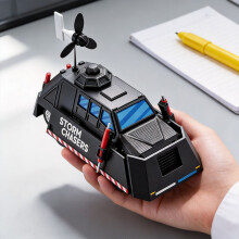 Storm Chaser Tiv2 Collectible Car Model With Adjustable Wheels For Kids Gift