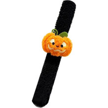 Halloween Slap Bracelets Pumpkin Bat Ghost Black Cat Party Favors Kids