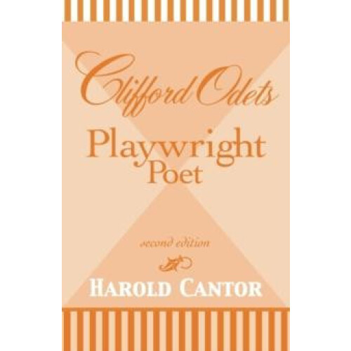 Clifford Odets PlaywrightPoet by Harold Cantor Paperback Book
