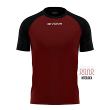 Maillot - GIVOVA - Capo - granada/black - 2XL - Respirant
