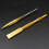 (Round Shank Flat Head,14*160mm)Advanced Rotary Hammer Chisel Bits Set Chrome Steel Tile Bull Point Chisel 6
