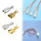 (Silver 6.3mmA)Electronics Tinned Copper Spade Terminal Connectors Applications Automotive 4
