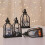 4 Pack Halloween LED Lanterns Witch Ghost Pumpkin Table Decorations 4