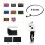 (White Red)England Flag Embroidered Arm Patch Clothing Backpack Cap Decorations Accessory 6