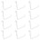 12Pcs Peg Board Hooks, Peg Board Accessories, Long Peg Board Hooks Set Metal Storage Tool Waterproof Home Office Tool 1