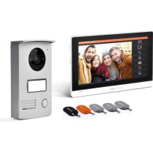 Verdrahtete Video-Gegensprechanlage mit SCS SENTINEL VisioDoor 7+ RFID - 7" Touchscreen - Nachtsicht - 5 Jahre Garantie