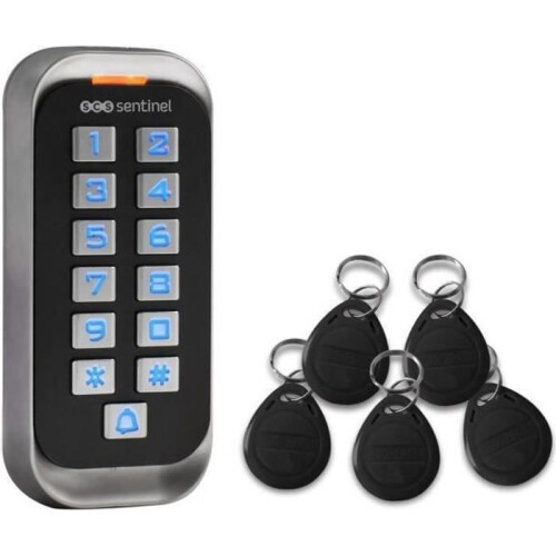 SCS Tastatur mit 12V Badges - CodeAccess RFID