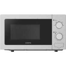 Monfunction Mikrowelle OCEANIC MO20S Silber L45x H24 x T32,1 cm 20L